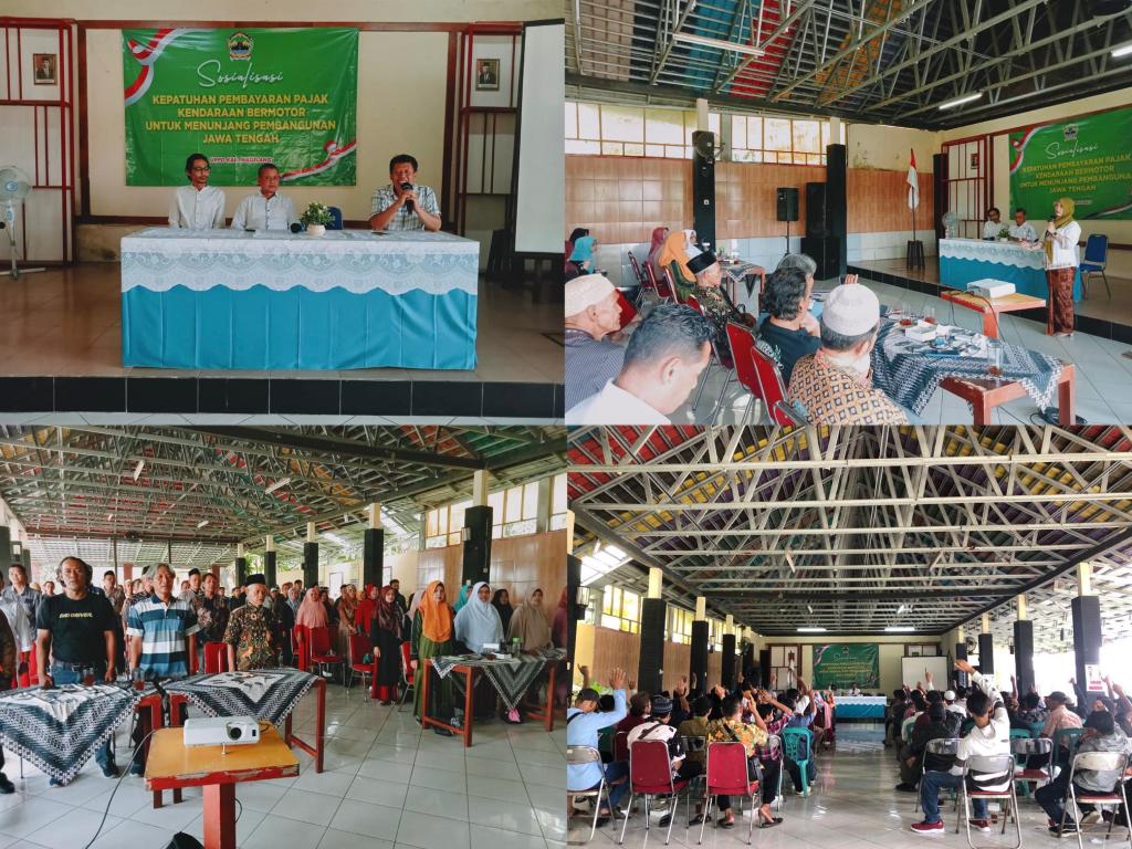 Sosialisasi Kepatuhan Pembayaran Pajak Kendaraan Bermotor bersama anggota DPRD Provinsi Jawa Tengah