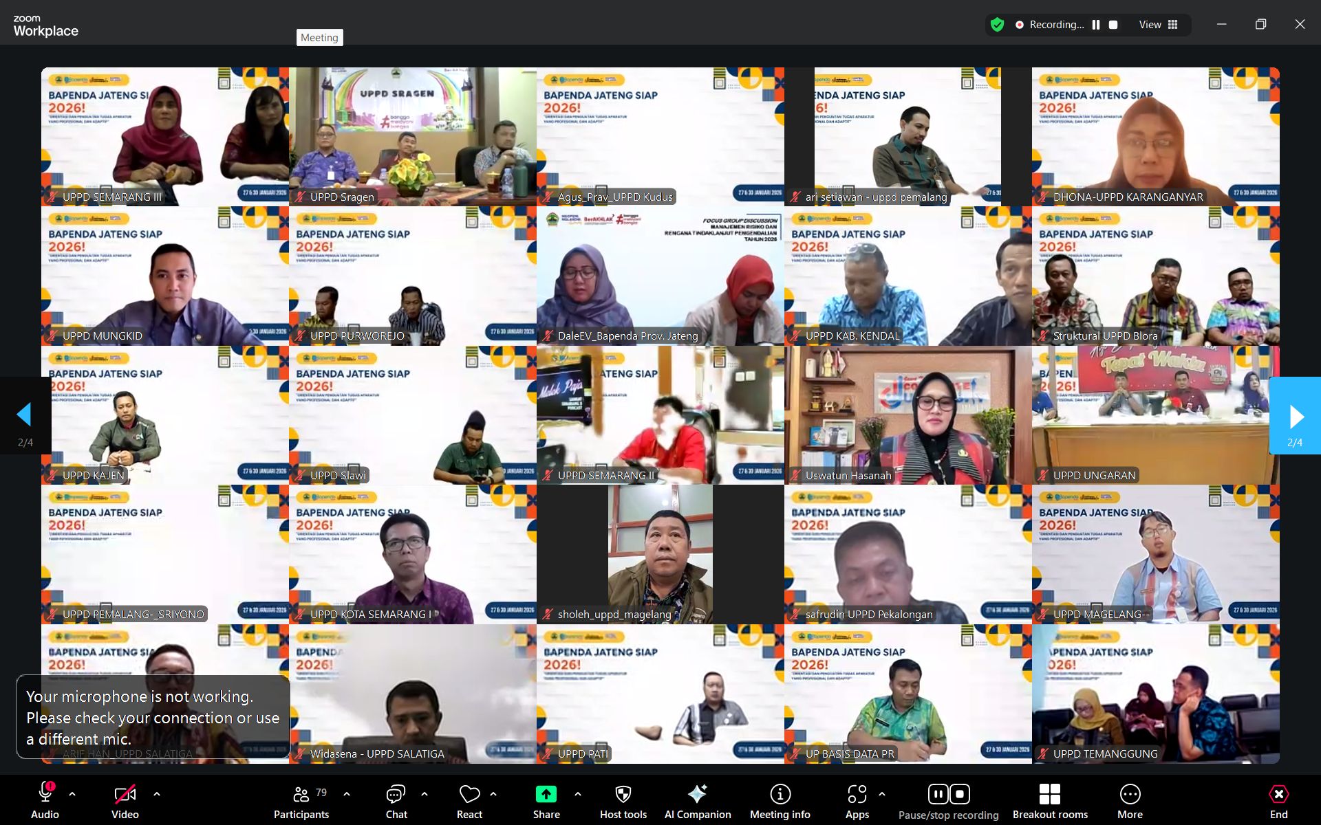 Penguatan Aparatur BAPENDA Jateng Layak Ditiru OPD Lain